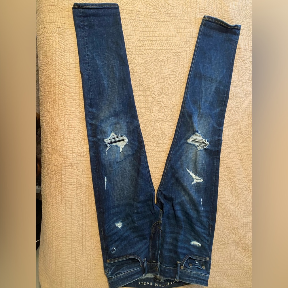 American Eagle Slim fit jeans with holes